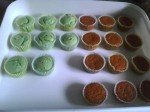 key lime pie and carrot cake cupcakes
